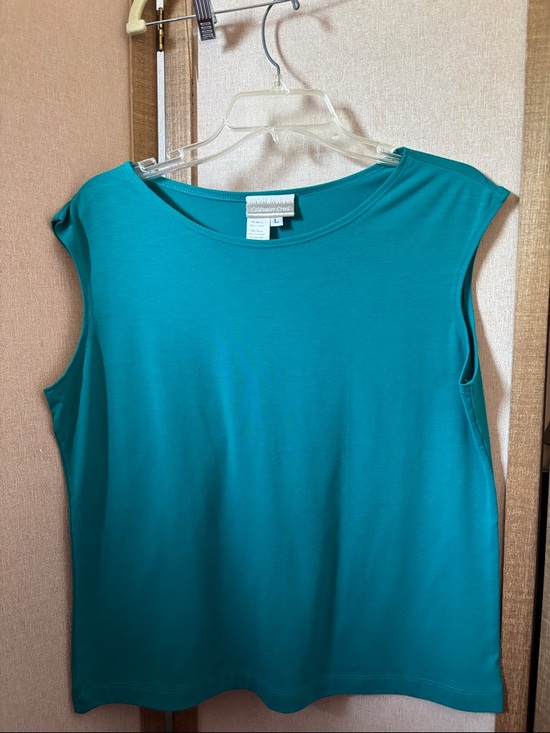 Coldwater Creek Tops - Coldwater Creek Sleeveless Knit Top Large